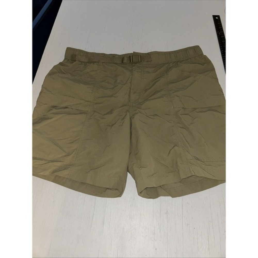 Eddie Bauer Men's 100% Nylon Cargo Shorts Lightweight Fishing Hiking Belt Sz XL - Picture 3 of 5